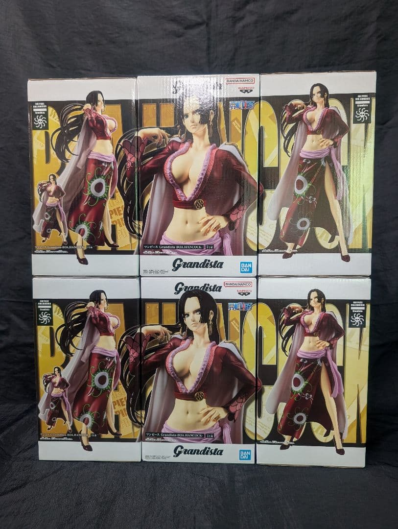 ワンピース　Grandista ボア・ハンコック　全６点SET 【未開封品】