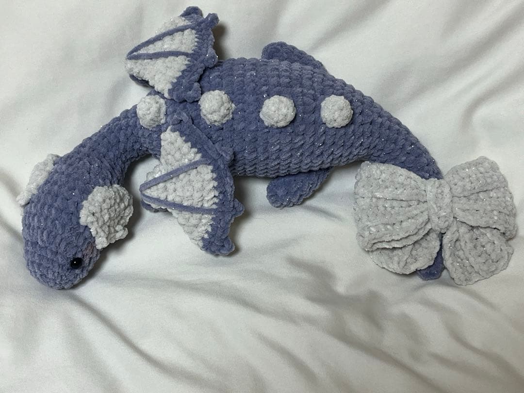 s*様 ドラゴン　ハンドメイド　編みぐるみ　あみぐるみ　編み物