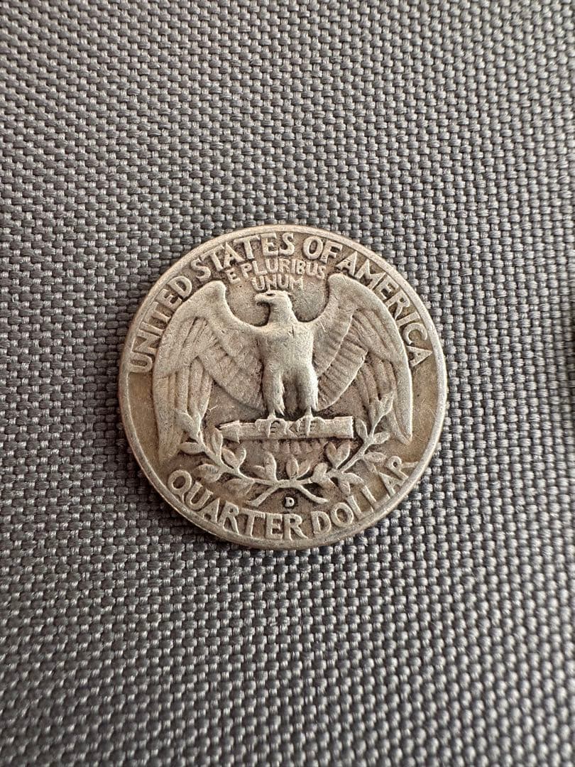 ブ*ー様 クォーターダラー　旧硬貨　銀貨　4枚