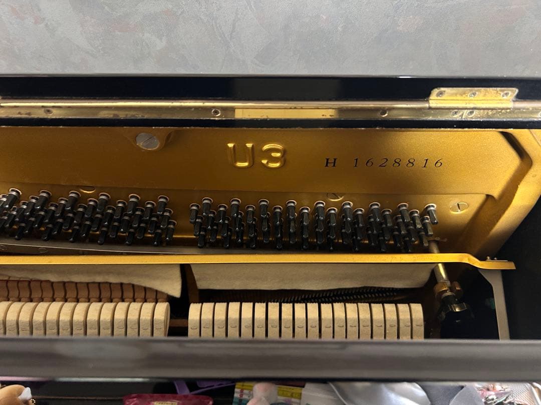 YAMAHA アップライトピアノ U3H 椅子付き