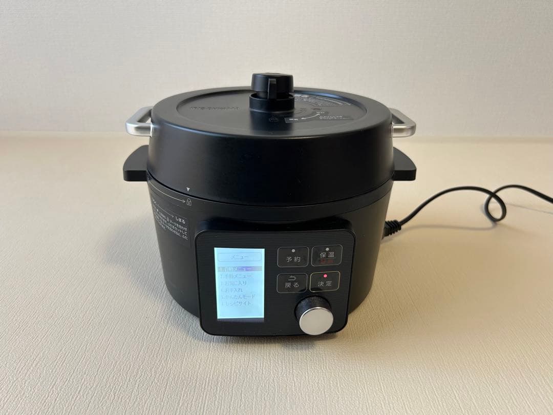 アイリスオーヤマ 電気圧力鍋 黒 PMPC-MA2