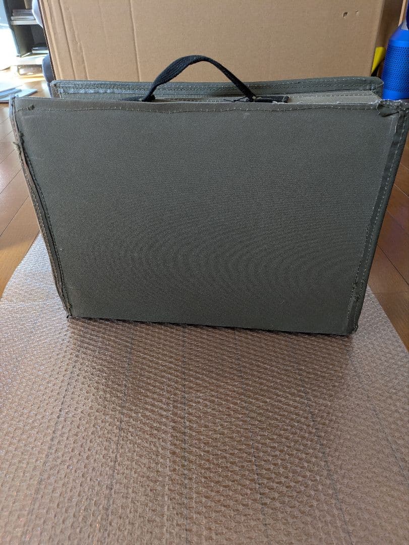 自衛隊 ビンテージ 箱型バッグ