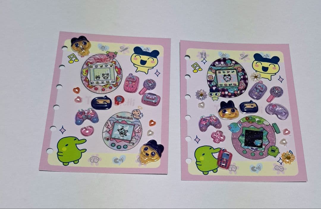 たまごっちシール帳　完成品 (たまもりしーるリフィル付き)ボンボンドロップシール