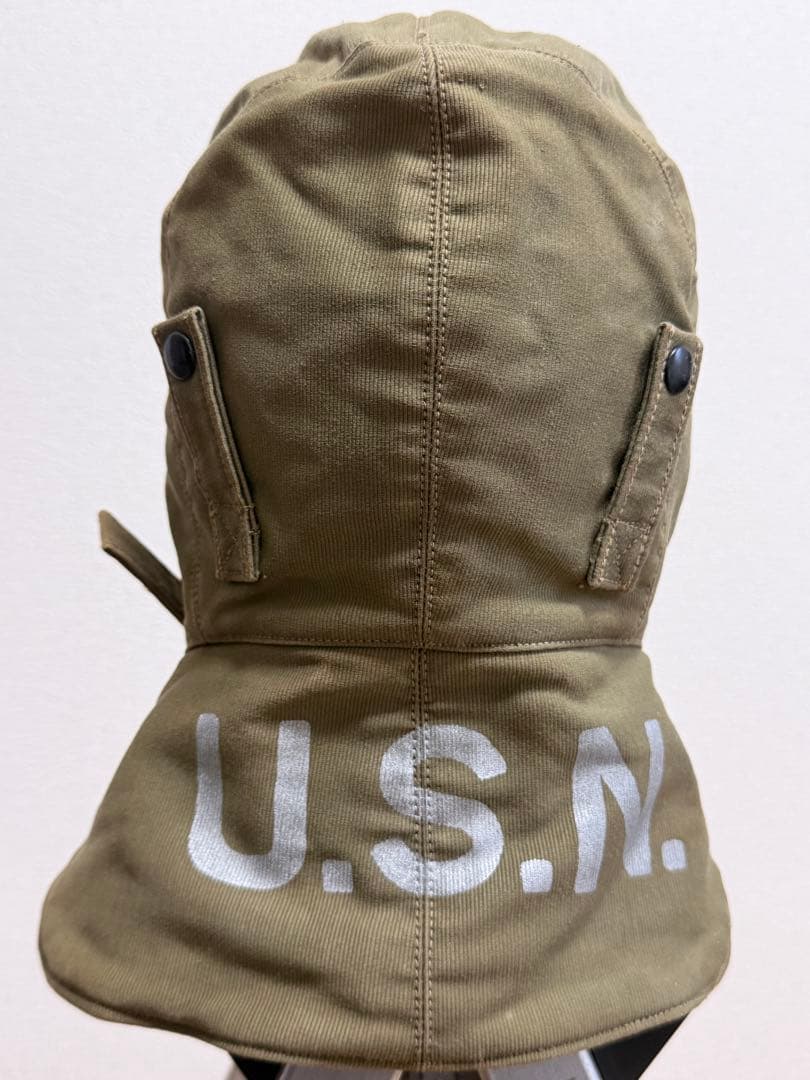米軍 実物 NAF デッキパンツ+デッキキャップ