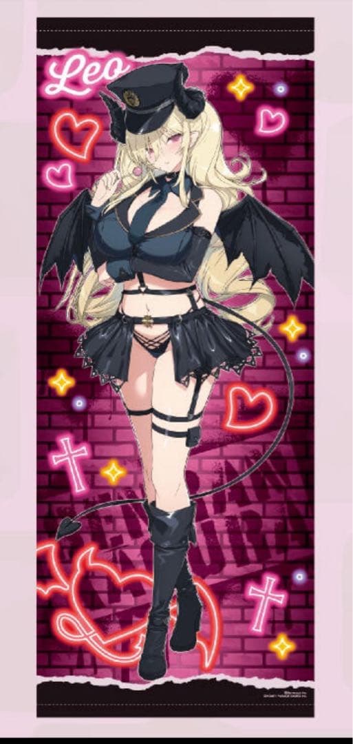 閃乱カグラ 描き下ろし等身大タペストリー デビルポリス 麗王