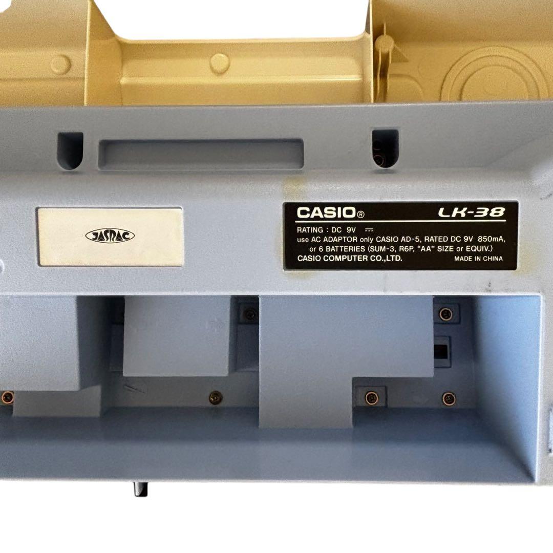 CASIO LK-38 光ナビゲーションキーボードLUCE ルーチェ 電子ピアノ