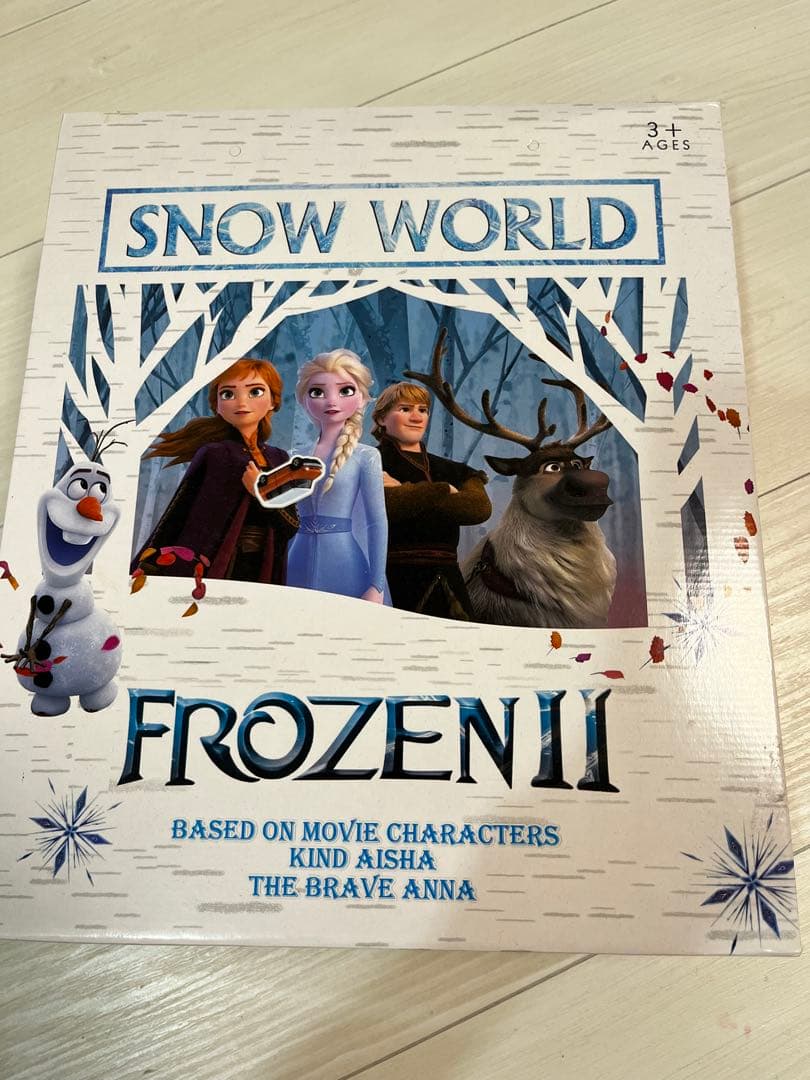 中古　ディズニーアナと雪の女王 II ドールセット 4体　オラフつき