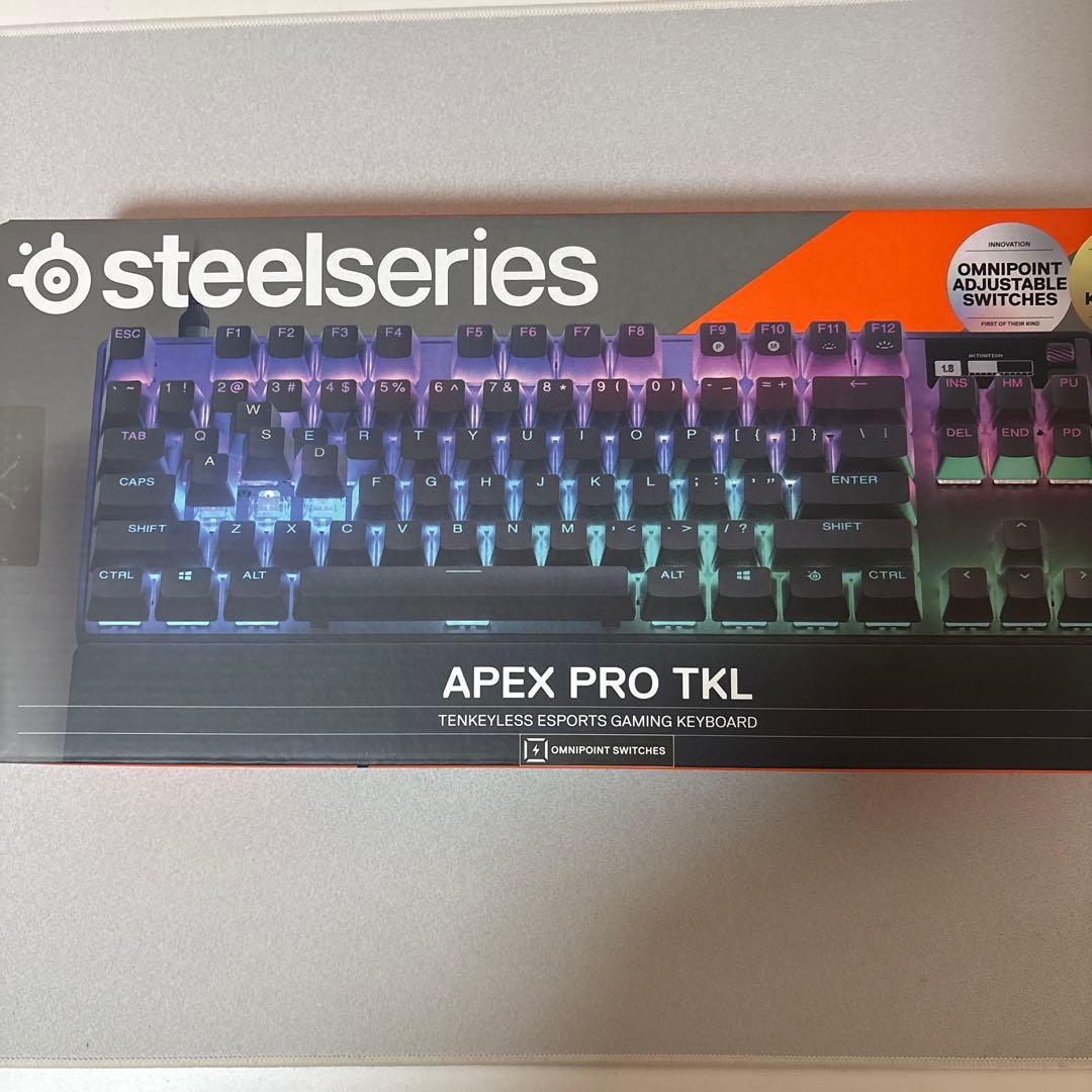 SteelSeries Apex Pro TKL ゲーミングキーボード