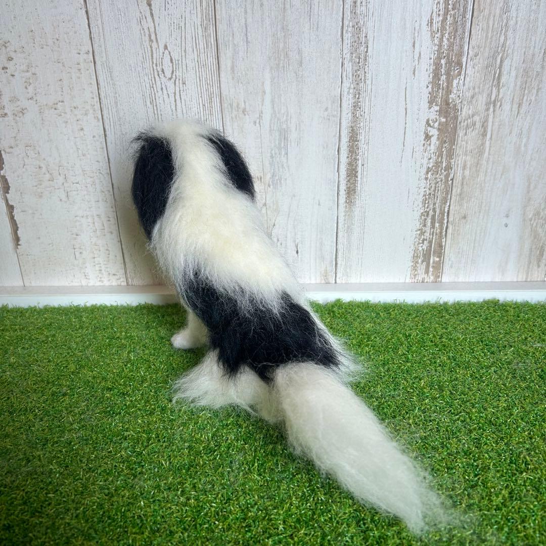 購入可能です。羊毛フェルト【狆】犬　※他にもオーダー受付中です。マック