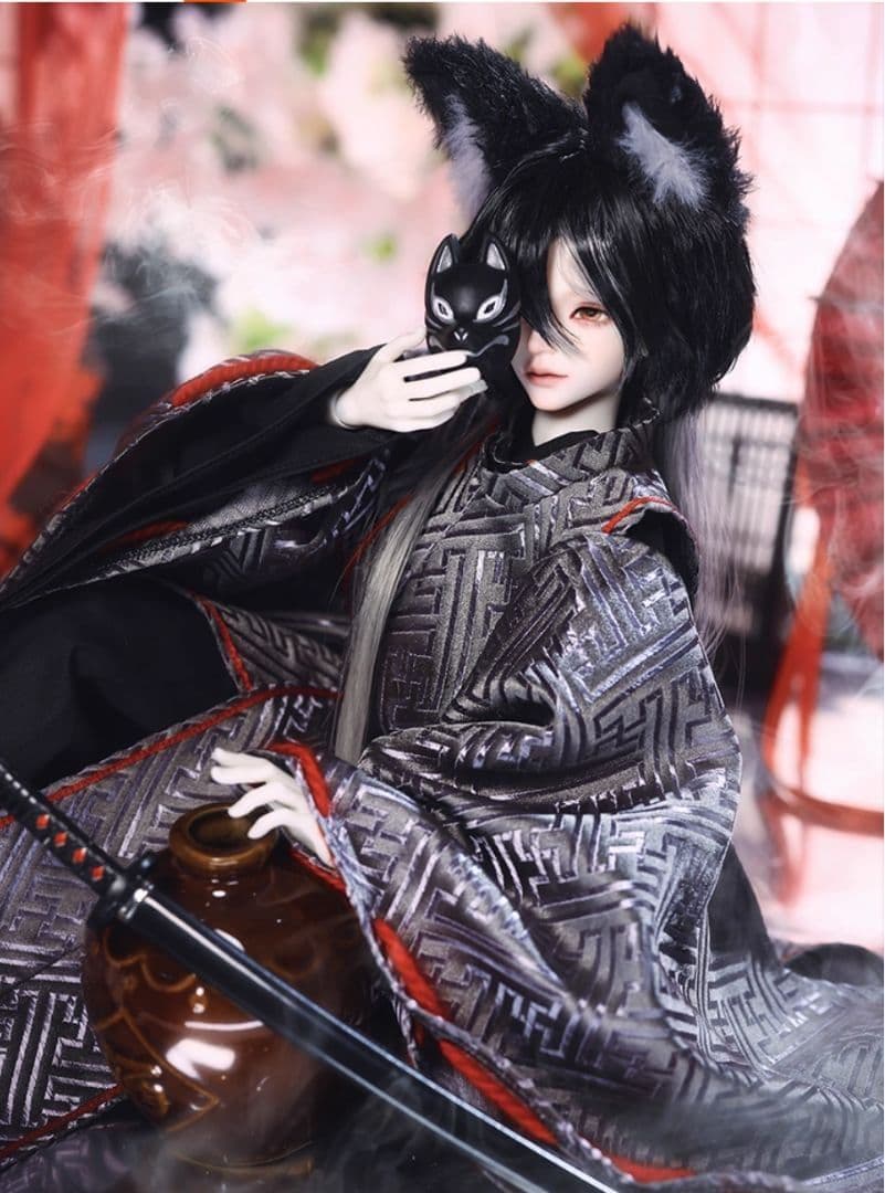 AX501 BJD 1/4 ドール本体 Aoki 球体関節人形 ハンドメイド