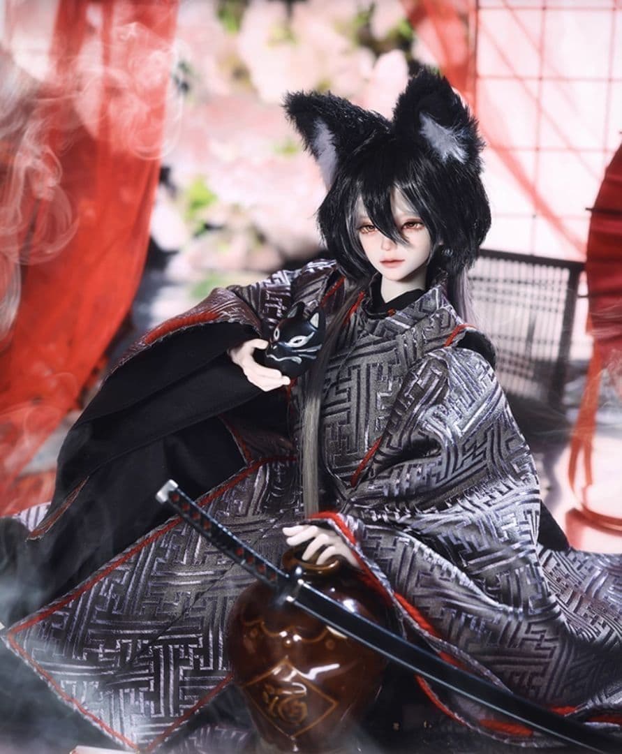 AX501 BJD 1/4 ドール本体 Aoki 球体関節人形 ハンドメイド