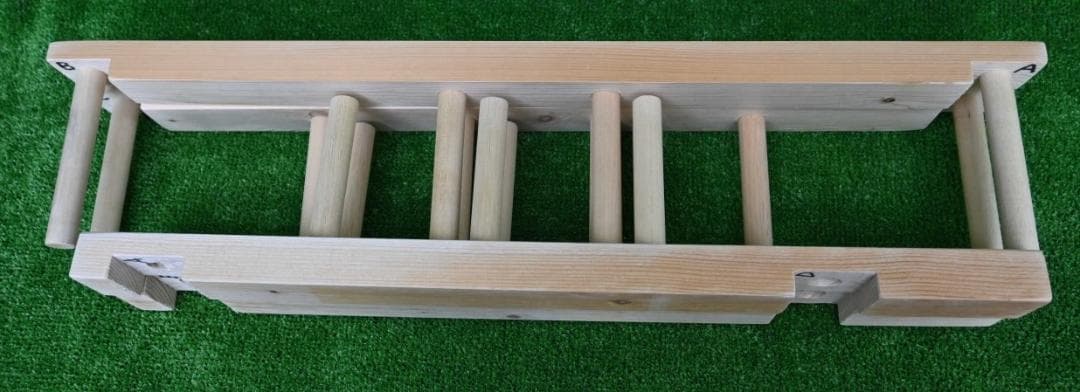 織り機 / 整経台 簡単組み立て式 5段 E