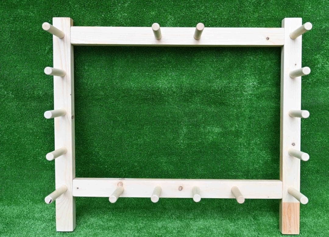 織り機 / 整経台 簡単組み立て式 5段 E