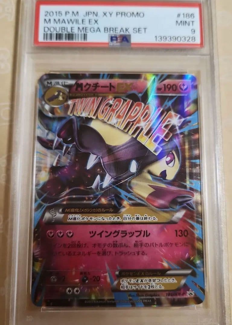 MクチートEX　プロモ　カイリューGX HR　ジガルデEX　PSA9 3枚セット