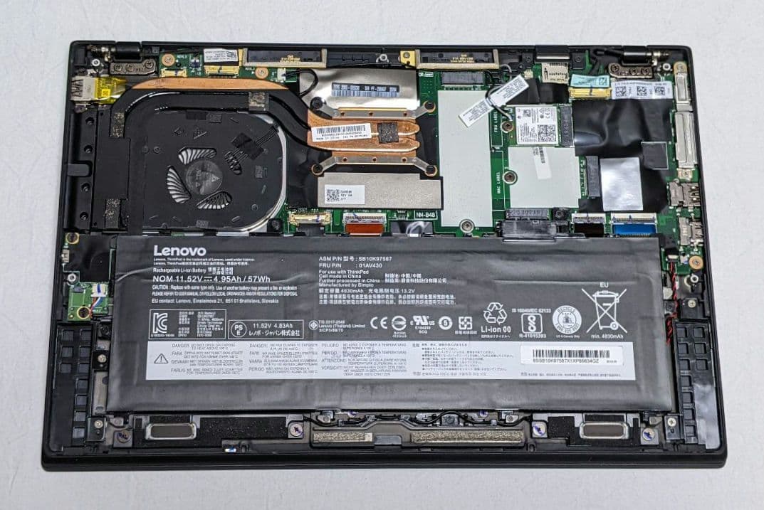 [ジャンク] X1 Carbon gen6 ( 八世i5/8G/スト無 ) A