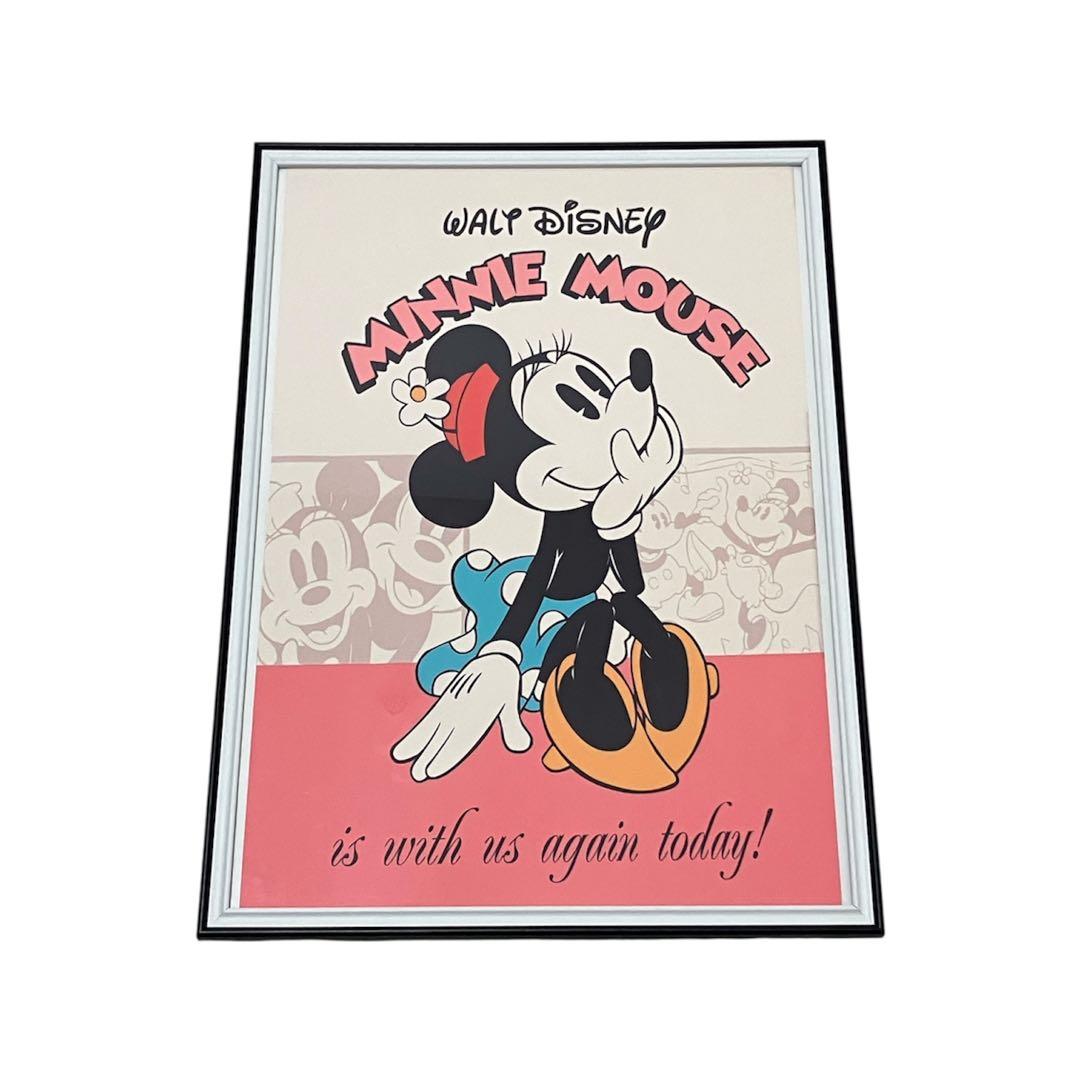 【額縁付き】A2 ポスター Disney ディズニー ミニー 2
