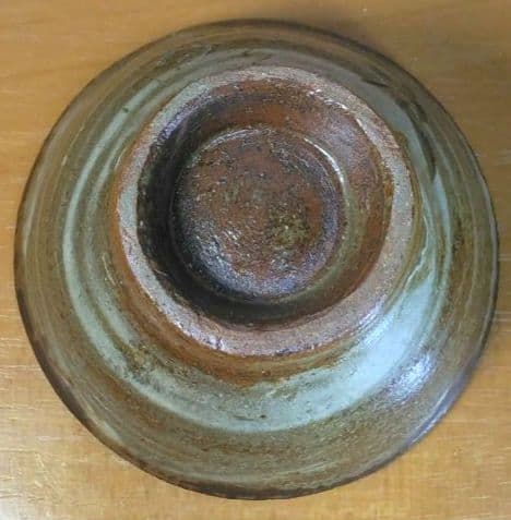 人間国宝 金城次郎 壷屋焼ぐい呑(笑魚紋ぐい呑）栞 共箱 壺屋焼 やちむん 美品