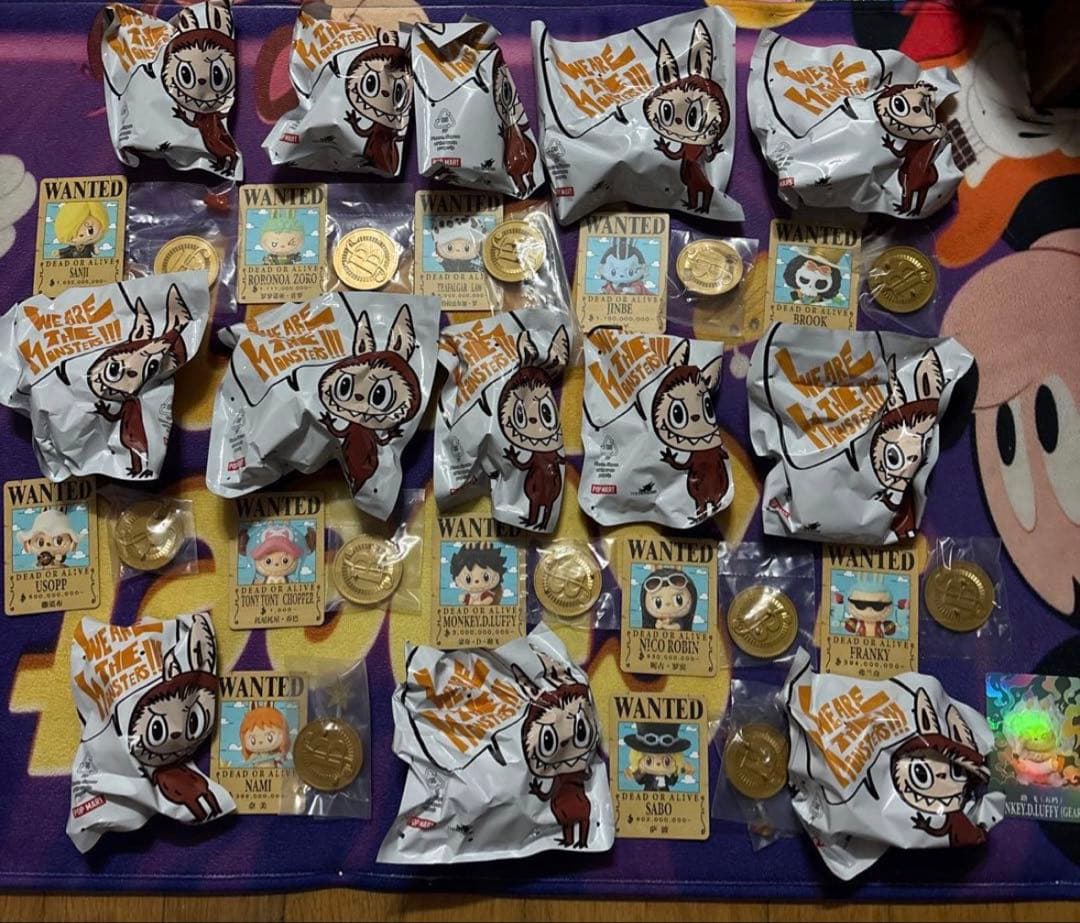 ONE PIECE THE MONSTERS ポップマート 13種　コンプリート