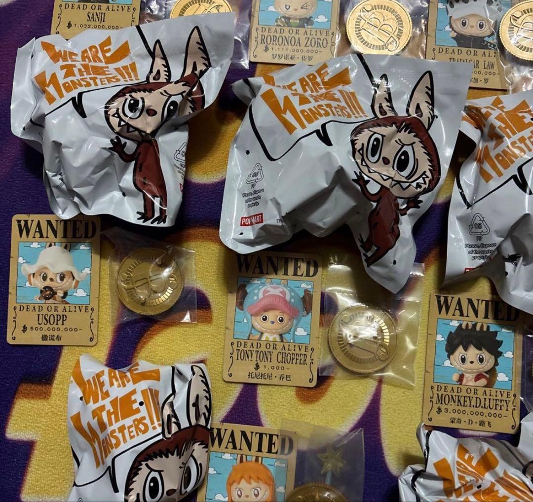 ONE PIECE THE MONSTERS ポップマート 13種　コンプリート