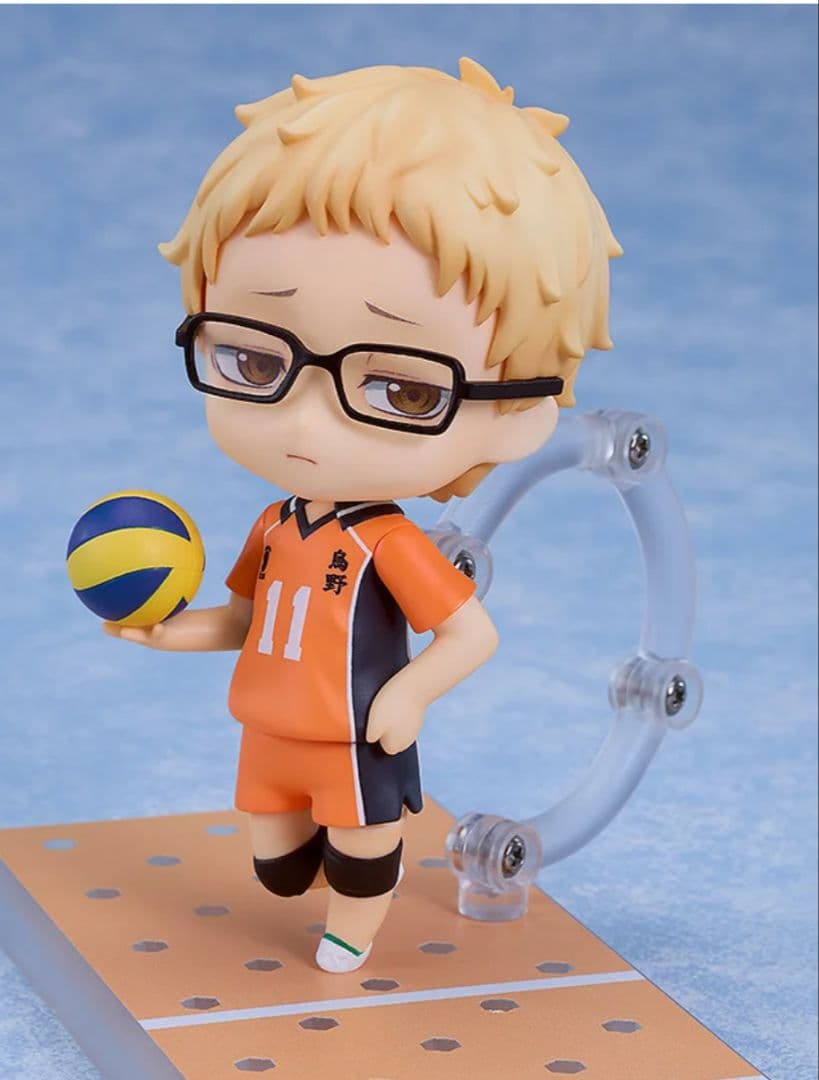 ハイキュー　ねんどろいど　月島 蛍 新生烏野　セカンドユニフォーム　全国大会