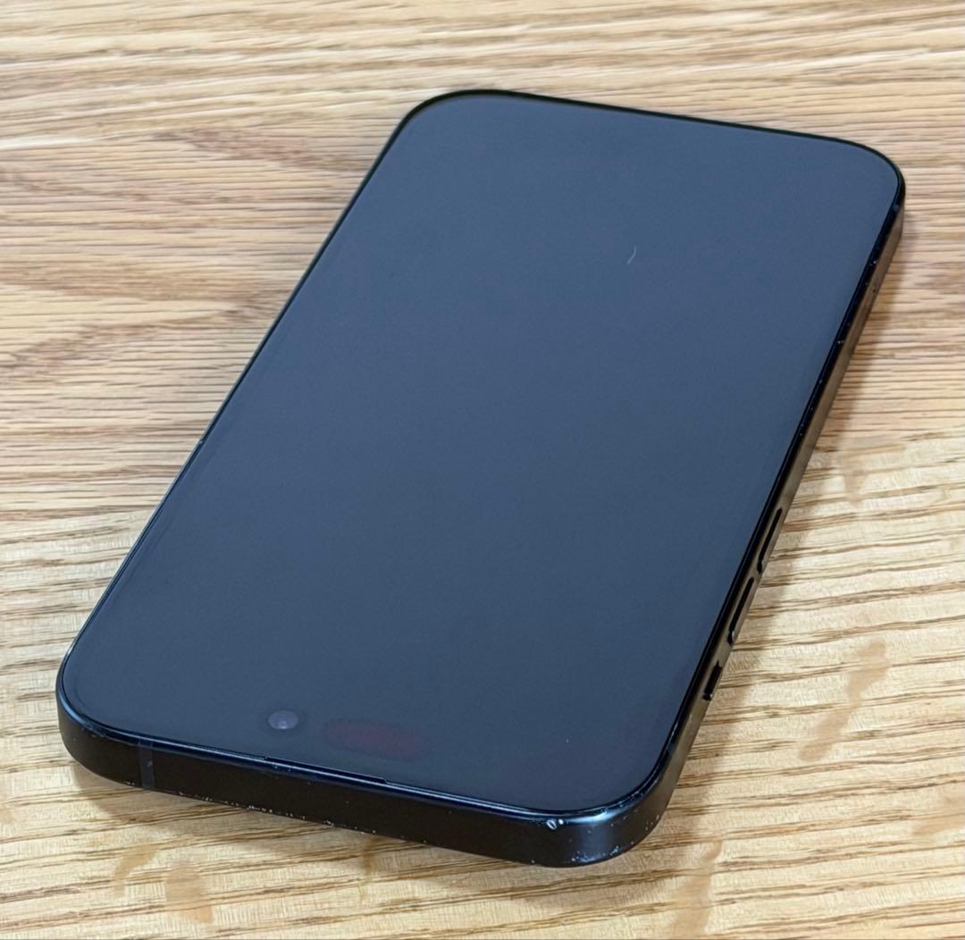 iPhone15 256GB ブラック SIMフリー バッテリー86% 中古