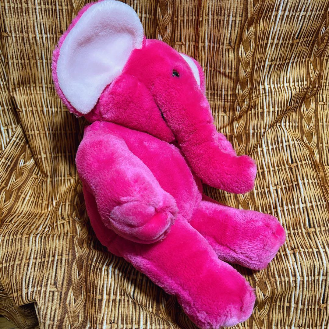プレイトーキン ピンク ゾウ パペット ぬいぐるみ cocco愛用 桃トイザらス