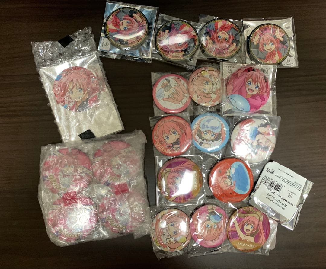 転生したらスライムだった件　ミリム　　缶バッジ　セット　まとめ売り　希少