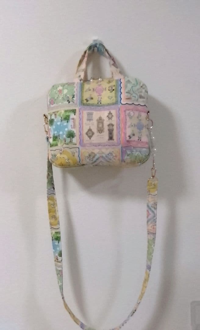 ふっくら食パンみたいなボストンバッグ yukiemon 新柄ハンカチコレクター