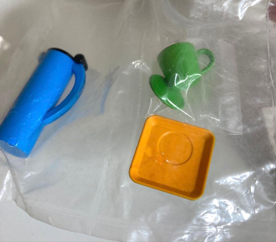 メガハウス　ポップンツール　にっこりティーセット　ミニチュア　内袋未開封品