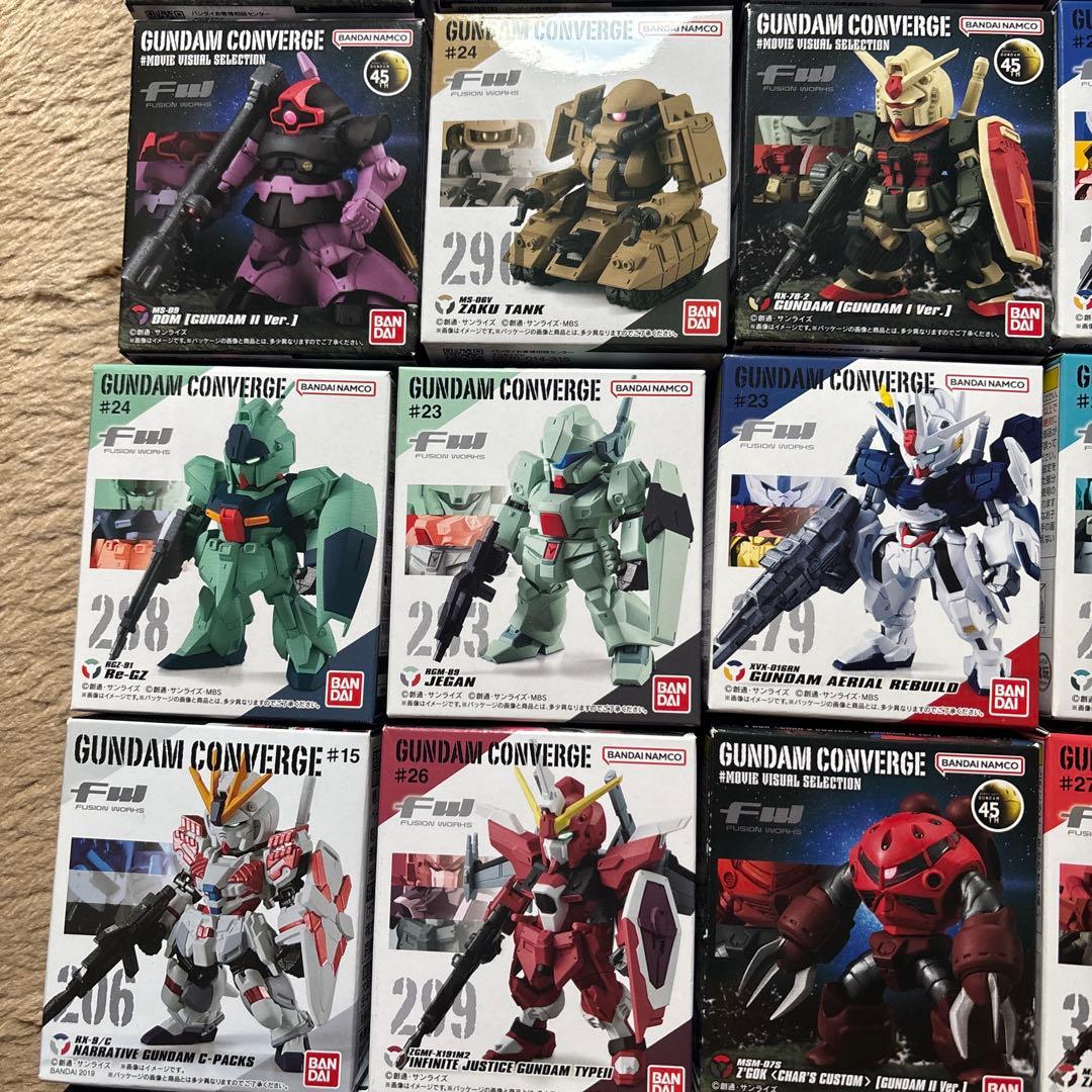 ガンダムコンバージフィギュアまとめ売り