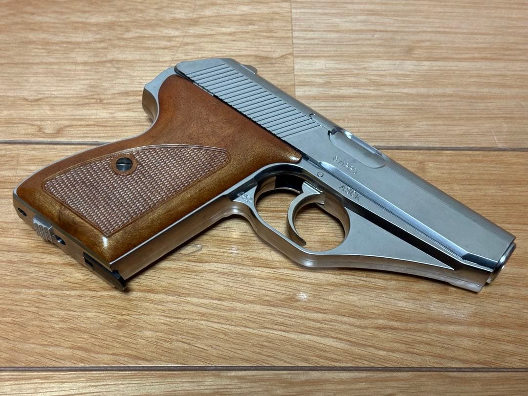 マルシン モーゼル MAUSER HSc シルバー サイレンサー ASGK刻印有