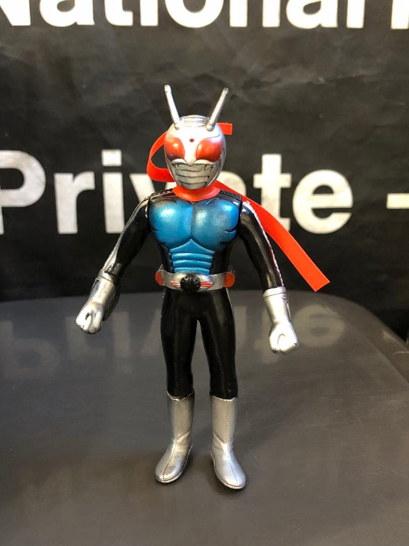 仮面ライダー スーパー1ミニソフビ 当時物 レトロソフビ POPY ポピー