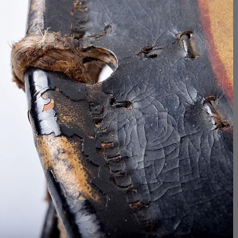 和楽器　和太鼓　締太鼓　黒漆金蒔絵胴　C　8682D