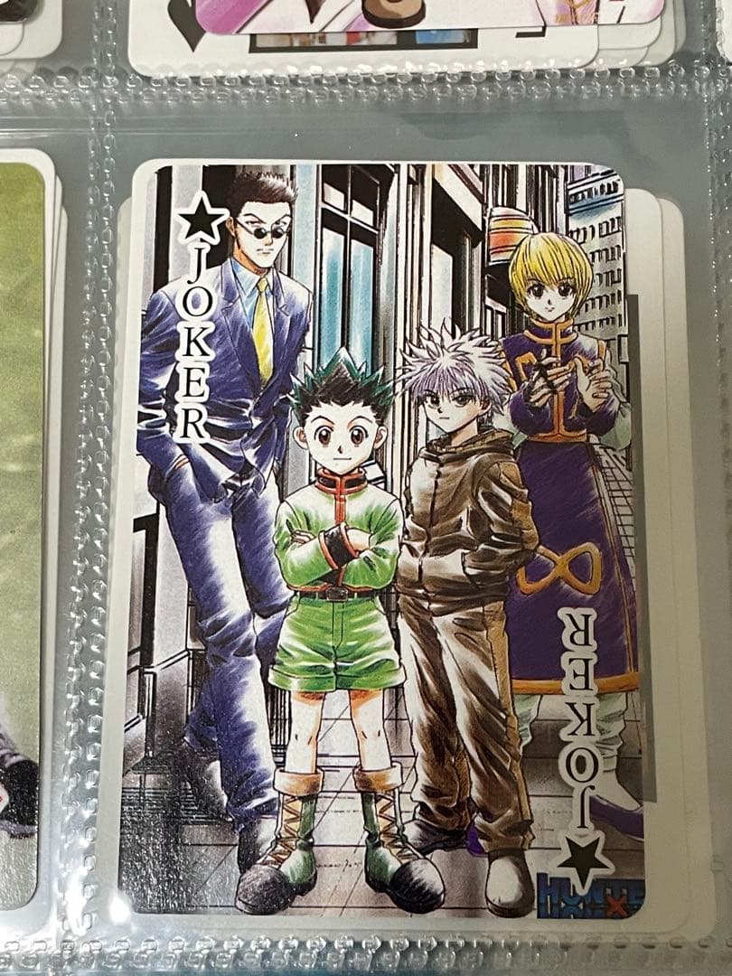 ハンターハンター HUNTER×HUNTER 旧作 旧アニメ トランプ①
