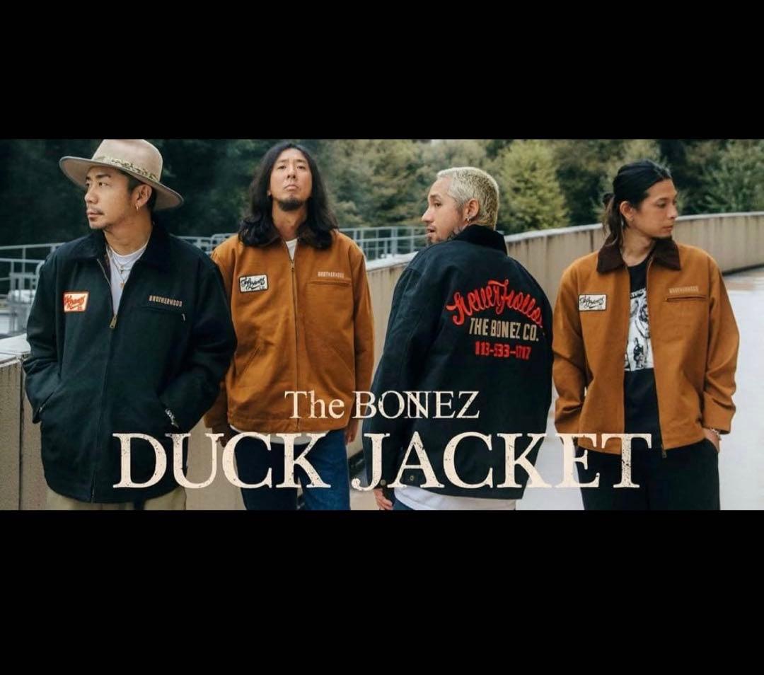the bonez ダックジャケット 黒　受注生産 ザボーンズ　サイズXL