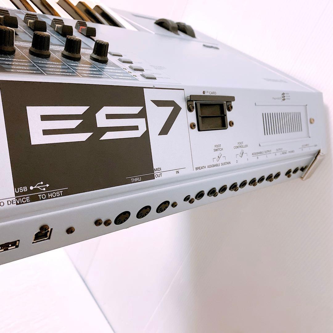 YAMAHA MOTIF ES7　シンセサイザー スタンド付属