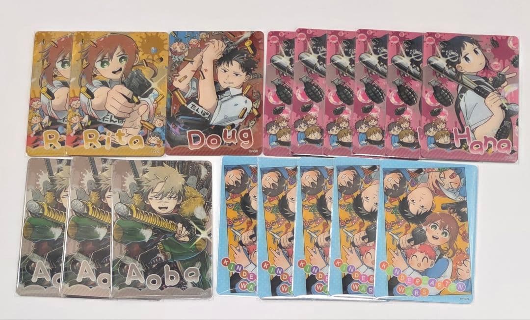 幼稚園WARS カード ステッカー 96点セット リタ ダグ ヨシテル ルーク他