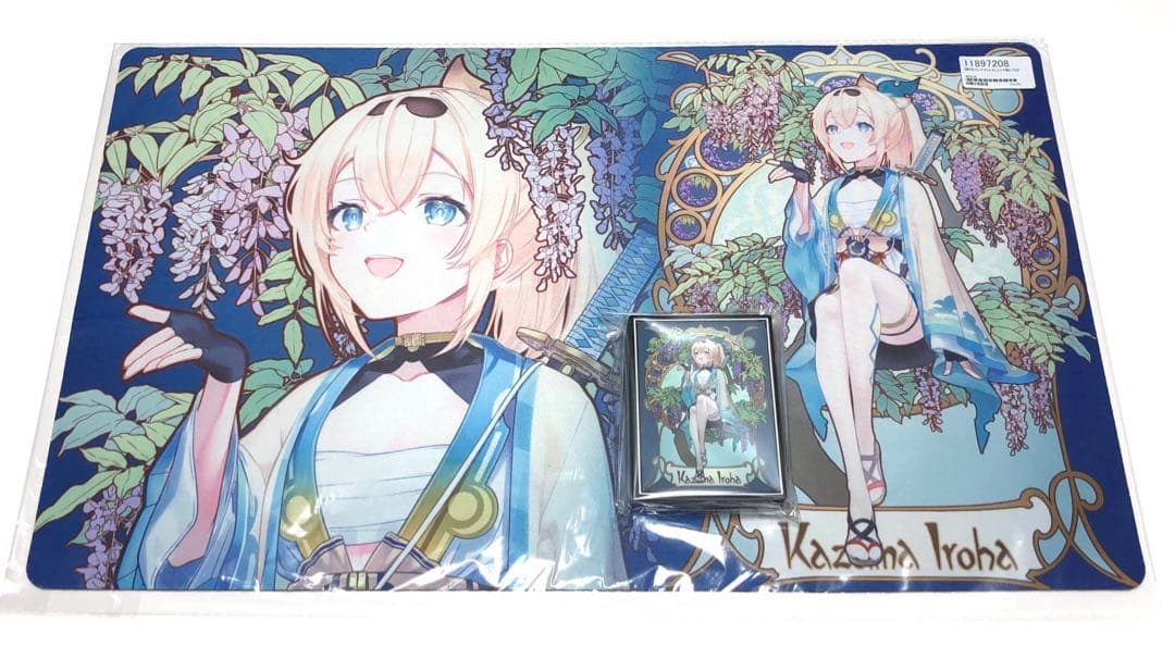 ホロライブ 風真いろは ミュシャ スリーブ プレイマット セット Vtuber