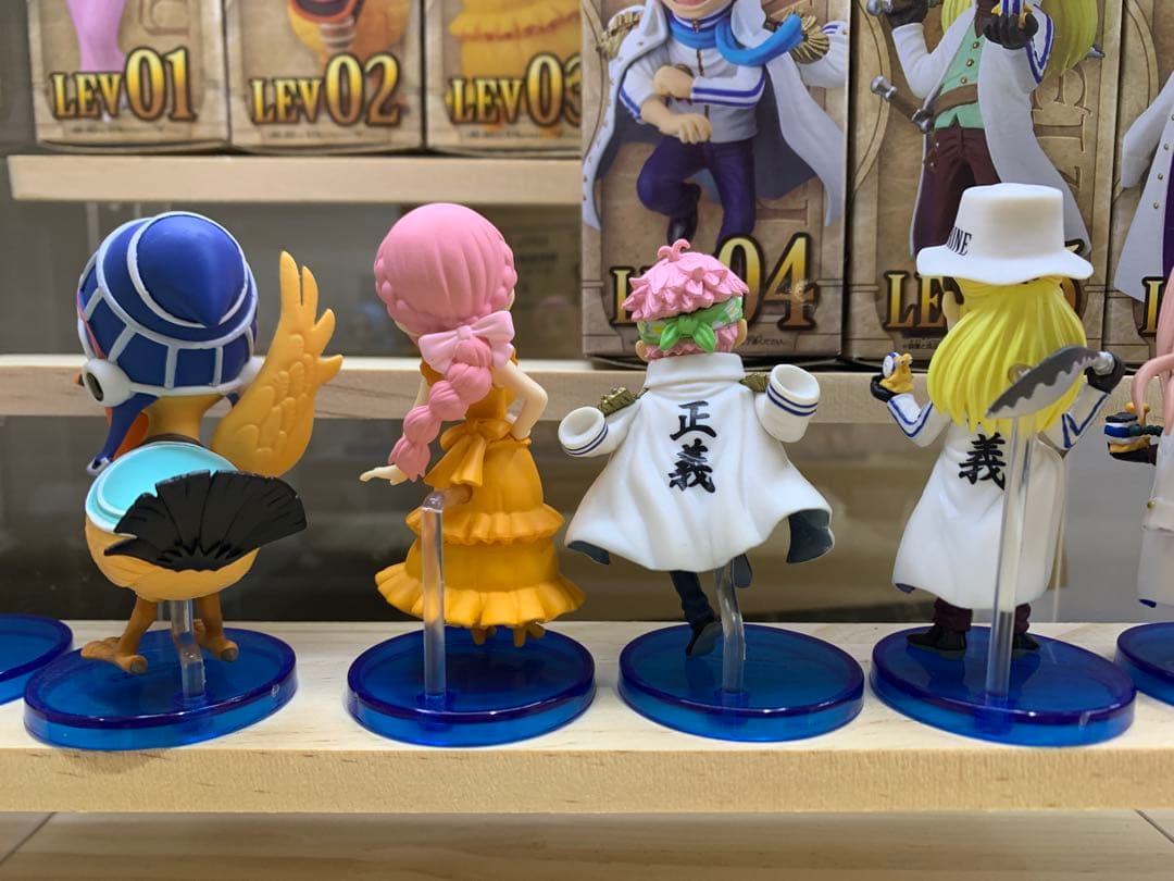 ワンピース ワールドコレクタブルフィギュア 世界会議1 レヴェリー 全6種
