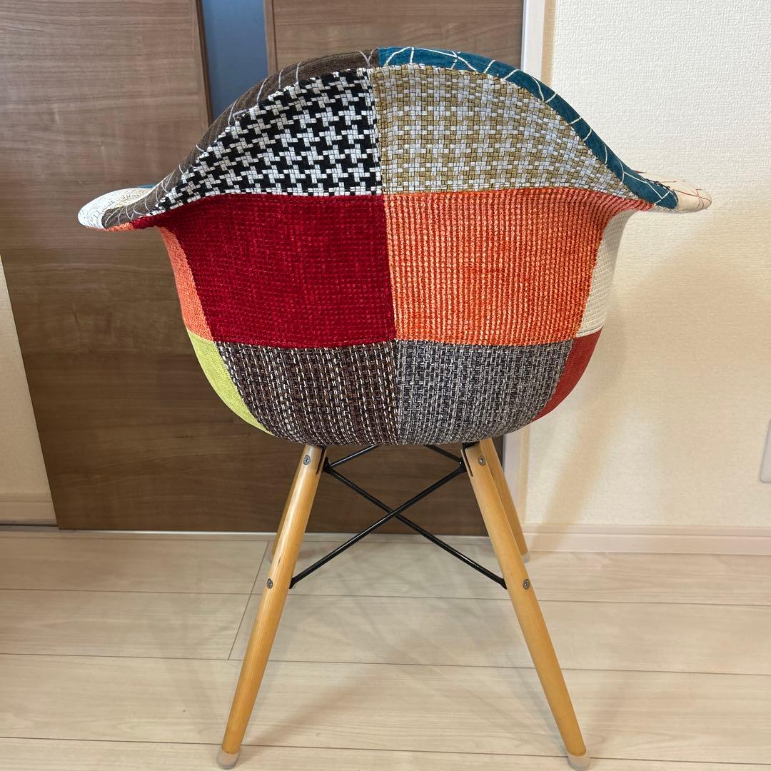 パッチワーク イームズチェア アームシェルチェア 北欧テイスト