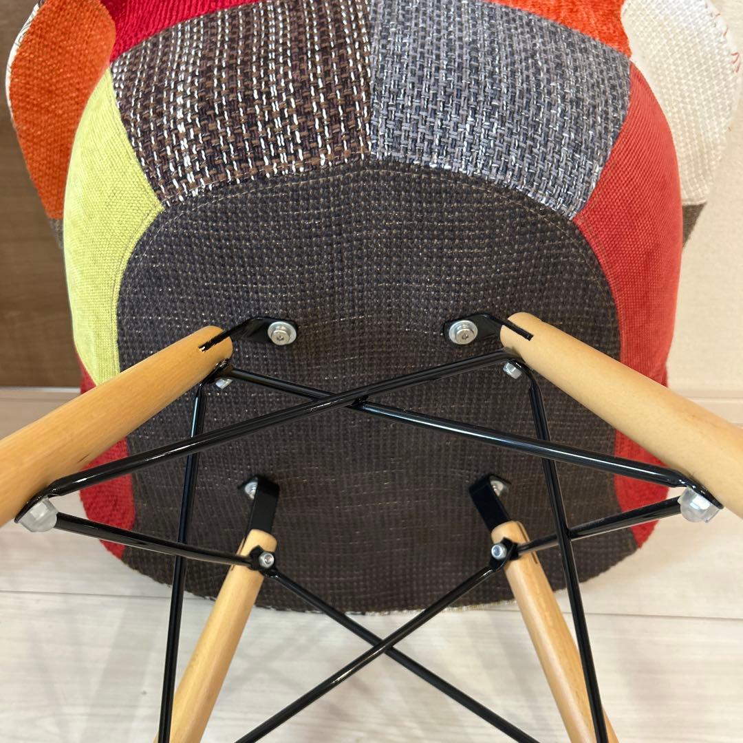 パッチワーク イームズチェア アームシェルチェア 北欧テイスト