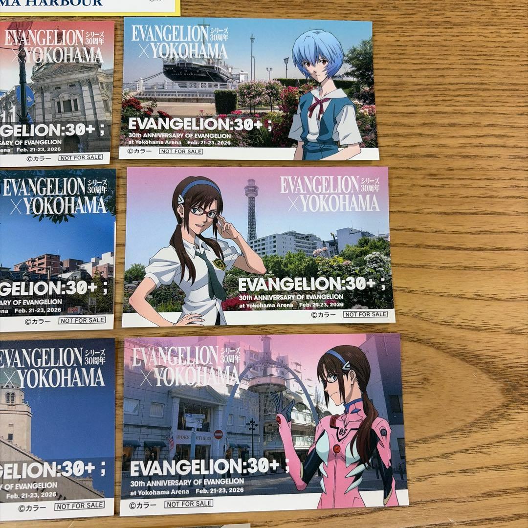 k*3様 【12枚セット　非売品】エヴァンゲリオン　横浜　ステッカー　キャンペー