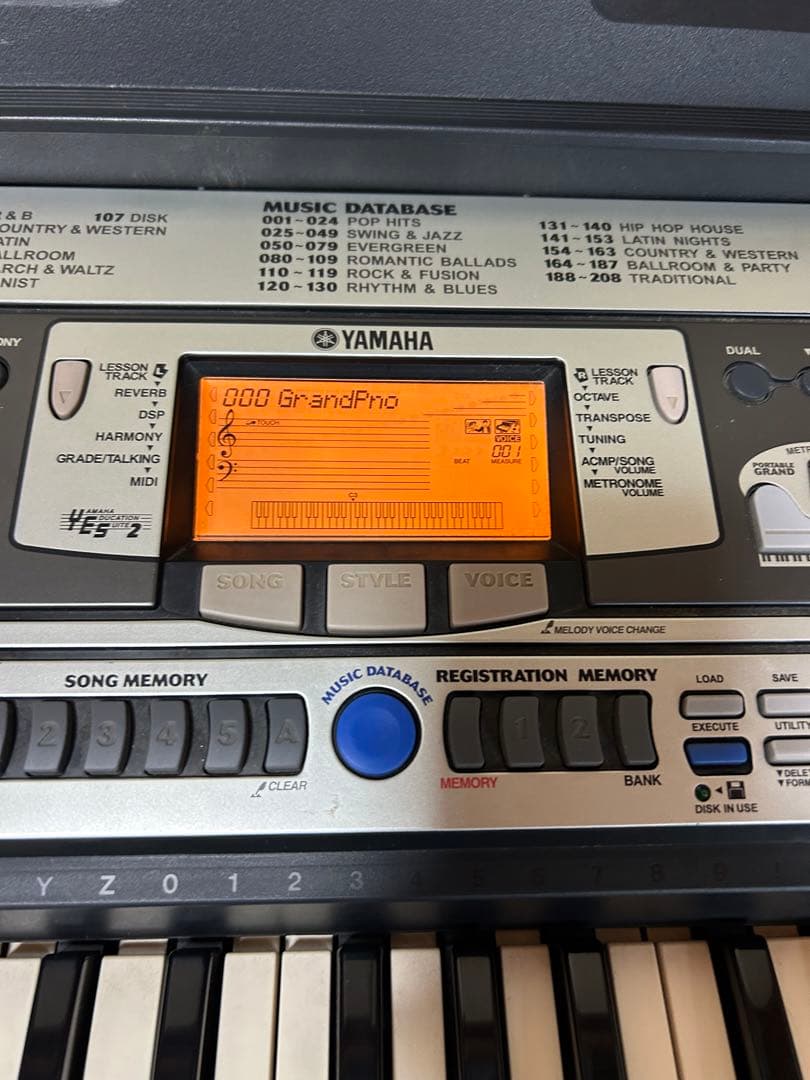 ヤマハ PSR-350 電子ピアノ