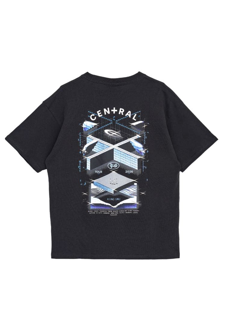 CEN+RAL KEY VISUAL TEE [スミクロ] XXL