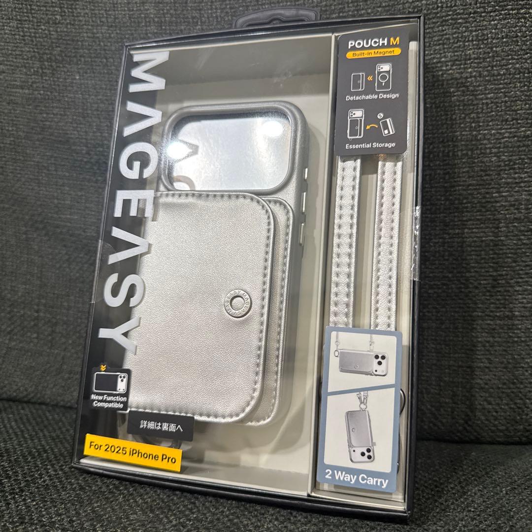 【新品】 iPhone 17 Pro ケース 2WAY【MAGEASY】