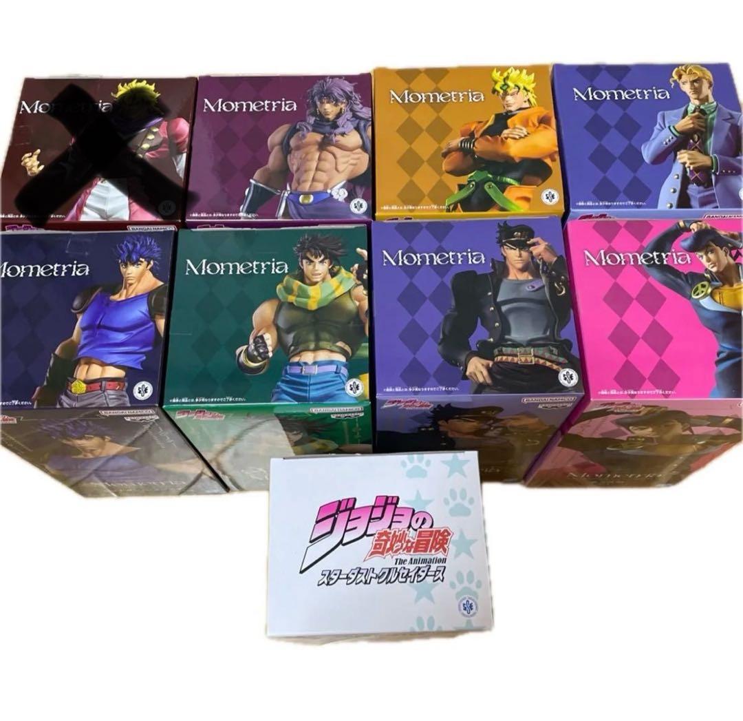ジョジョの奇妙な冒険 mometriaフィギュア 8体セット➕イギー