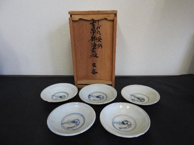古曽部　小皿　5客　MA530