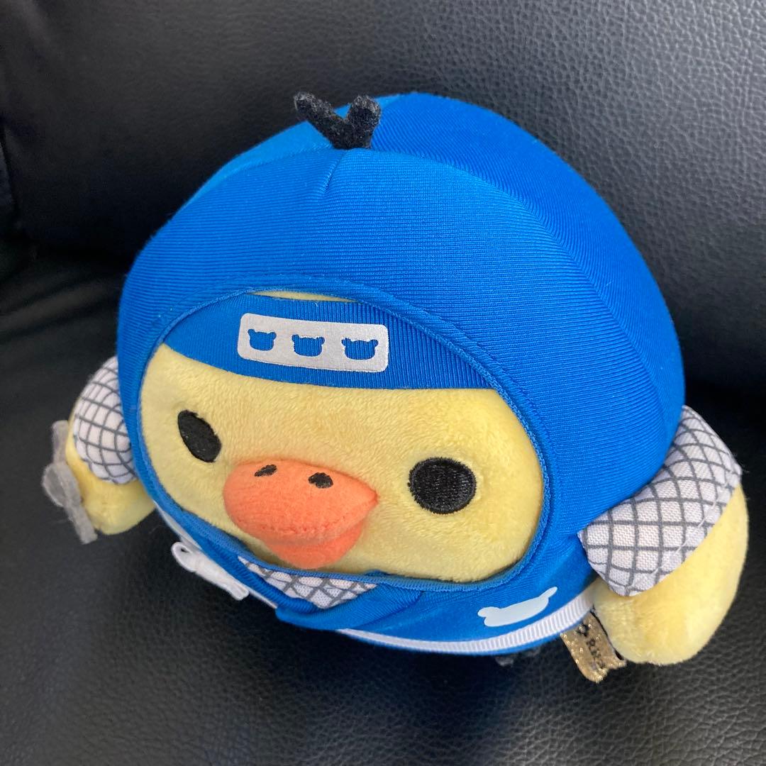 リラックマ　キイロイトリ　忍者　ぬいぐるみ　San-X　Rilakkuma