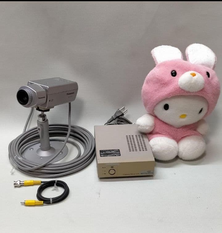 パナソニック　防犯カメラ　WV-CP10 　配線10m付　即使用可