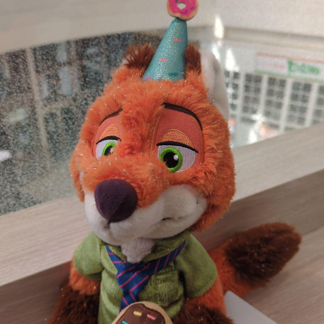 ズートピア　ニック・ワイルド ぬいぐるみ パーティー衣装 10th